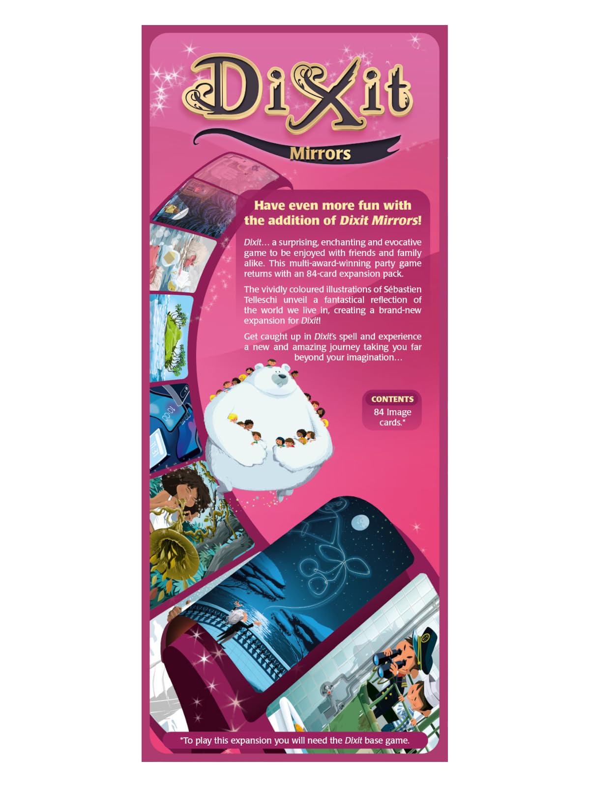 Caja de la expansión Dixit Mirrors